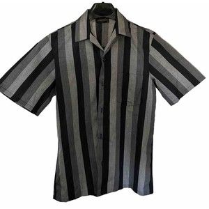 Triumph of California Vintage Men's Small Shirt shades of Gray And Black